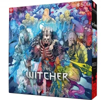 2. Good Loot Gaming Puzzle: The Witcher (Wiedźmin): Monster Faction (500 elementów)